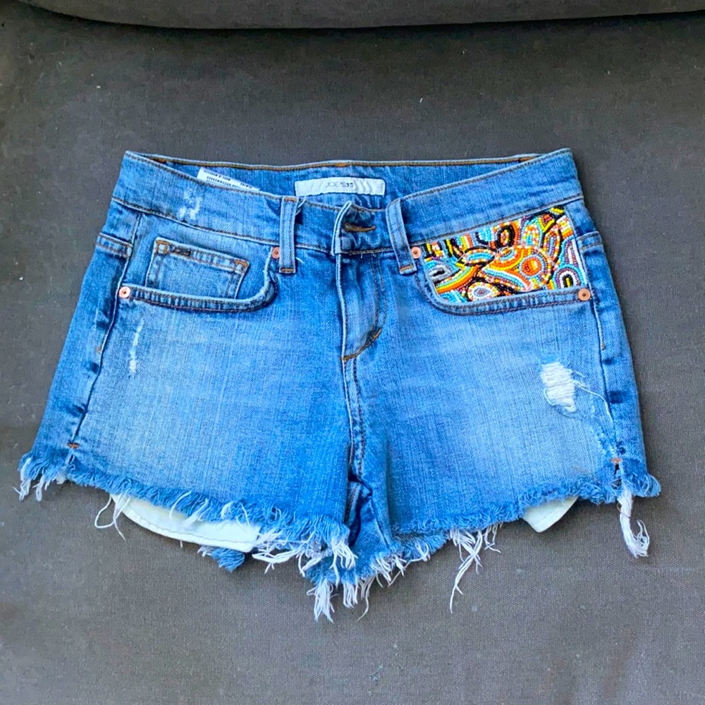 Size 24 Joes jeans cutoff shorts